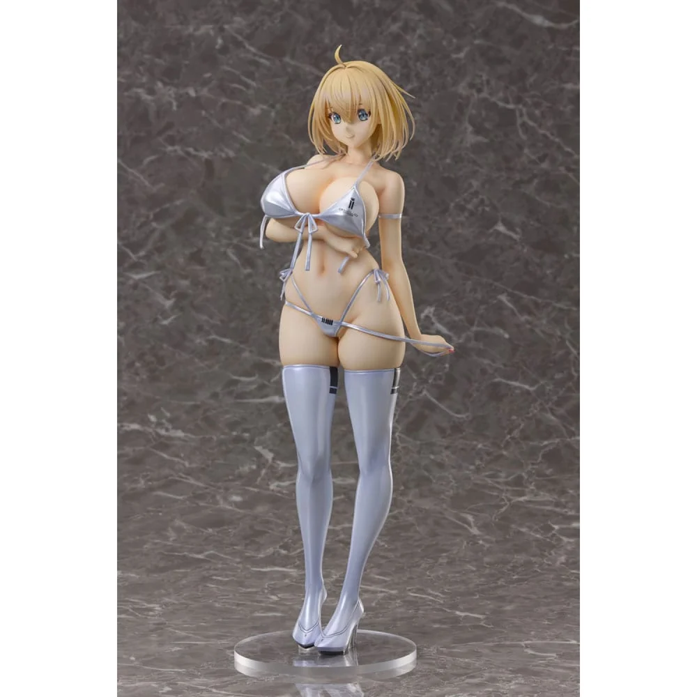 FREEing Bunny Suit Planning Sophia F. Shirring 1/4 Scale White Bikini Ver. PVC Statue - Manga & Anime Image 1