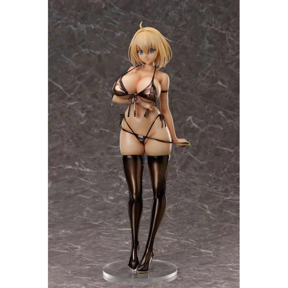 FREEing Sophia F. Shirring 10-Inch PVC Statue - Black Bikini Ver. - Bunny Suit Planning Manga & Anime Image 1