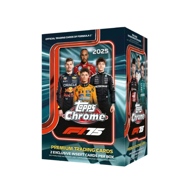 2025 Topps Chrome F1 Value Box