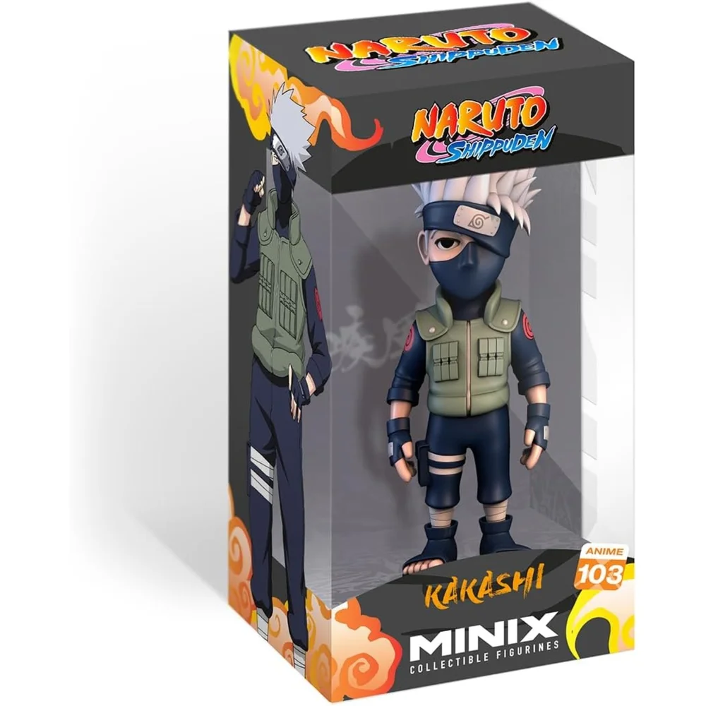 BANDAI MINIX NARUTO SHIPPUDEN KAKASHI 12CM Image 1