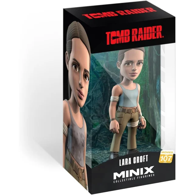 BANDAI MINIX TOMB RAIDER LARA CROFT 12CM