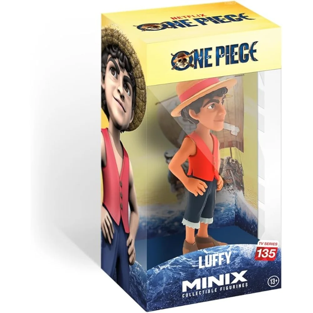 BANDAI MINIX ONE PIECE LUFFY 12CM Image 1