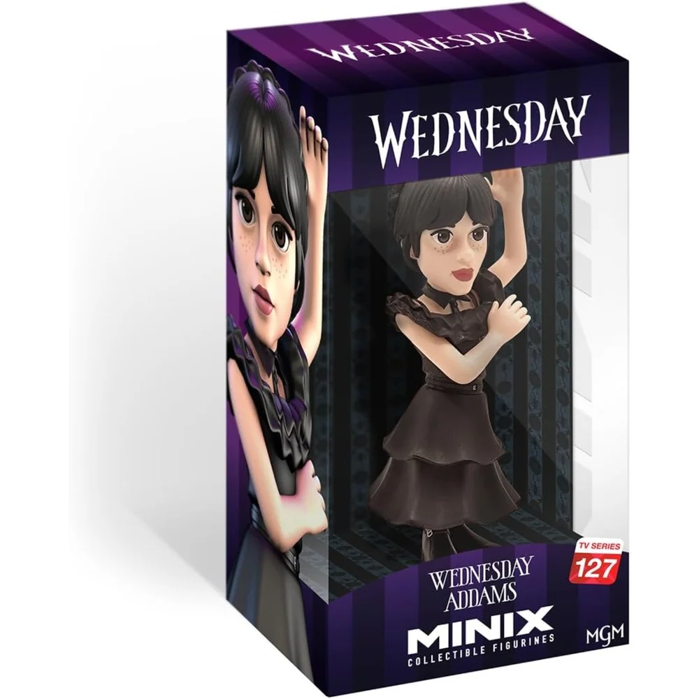 BANDAI MINIX WEDNESDAY BALL DRESS 12CM Image 1