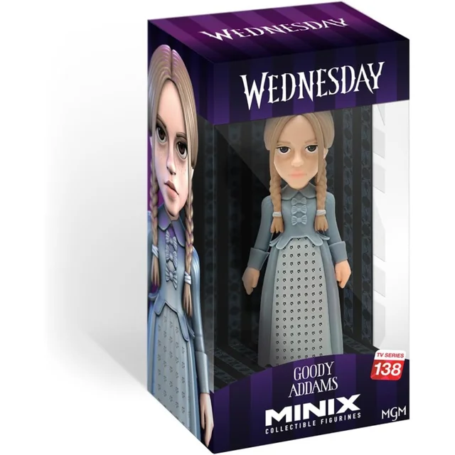 BANDAI MINIX WEDNESDAY GOODY ADDAMS 12CM