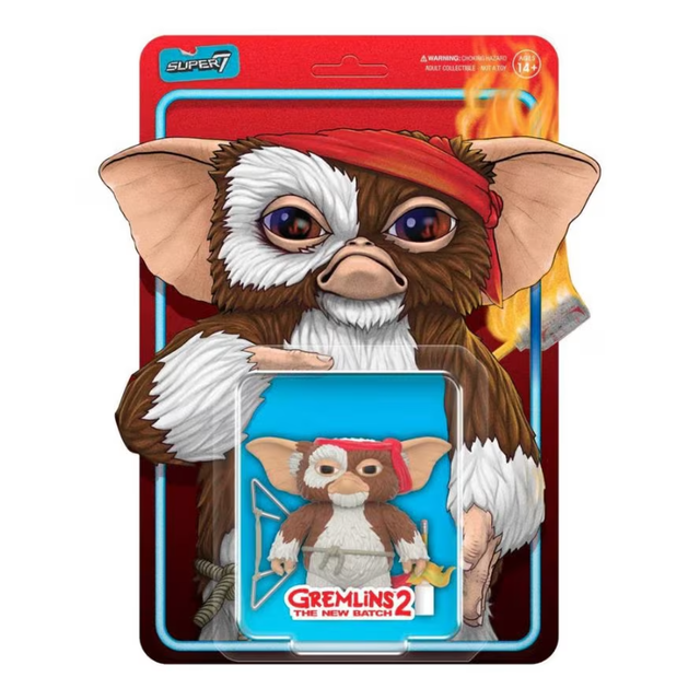 Gremlins ReAction Figures - Gizmo Battle Ready Character Card