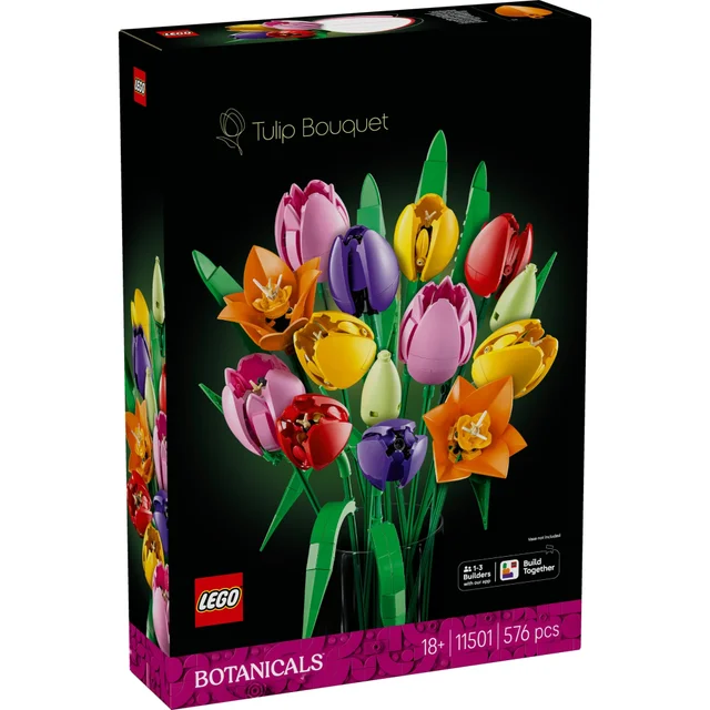 LEGO Botanicals Tulip Bouquet Artificial Flowers Set 11501