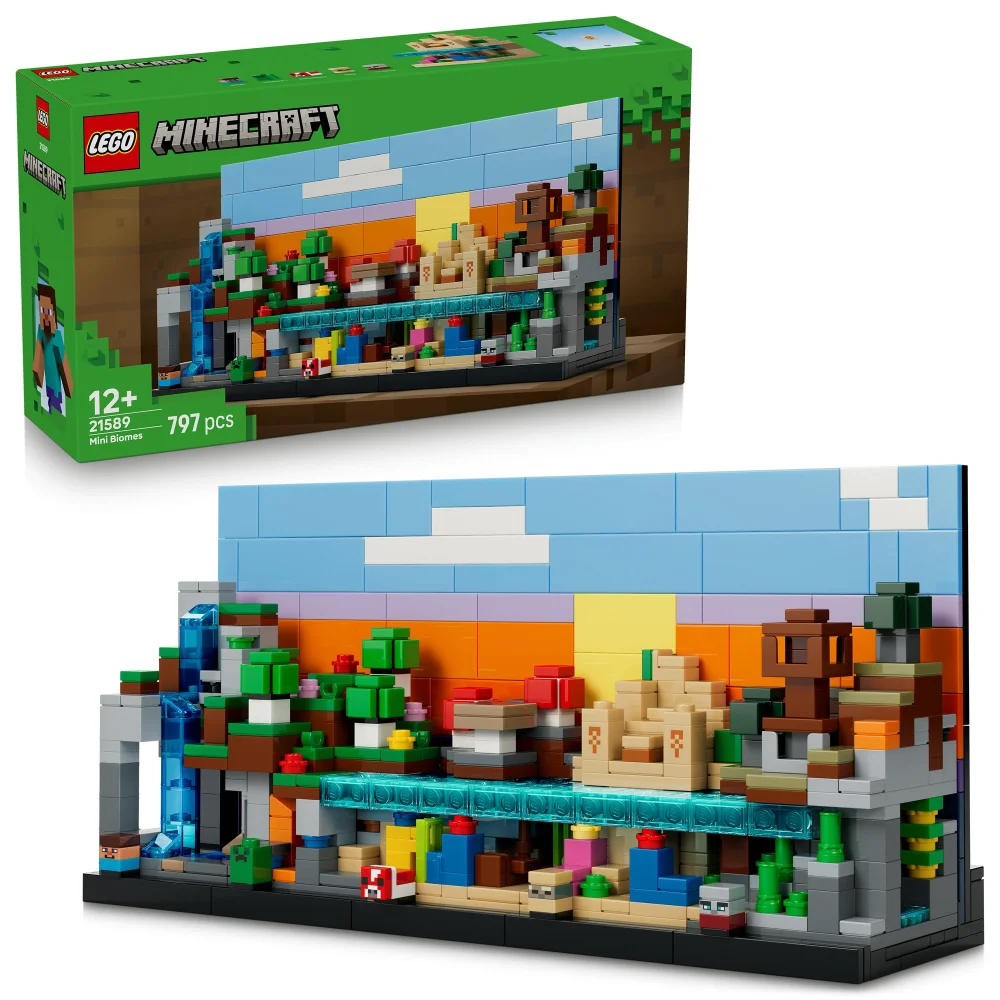 LEGO Minecraft Mini Biomes Building Toy for kids 21589 Image 1