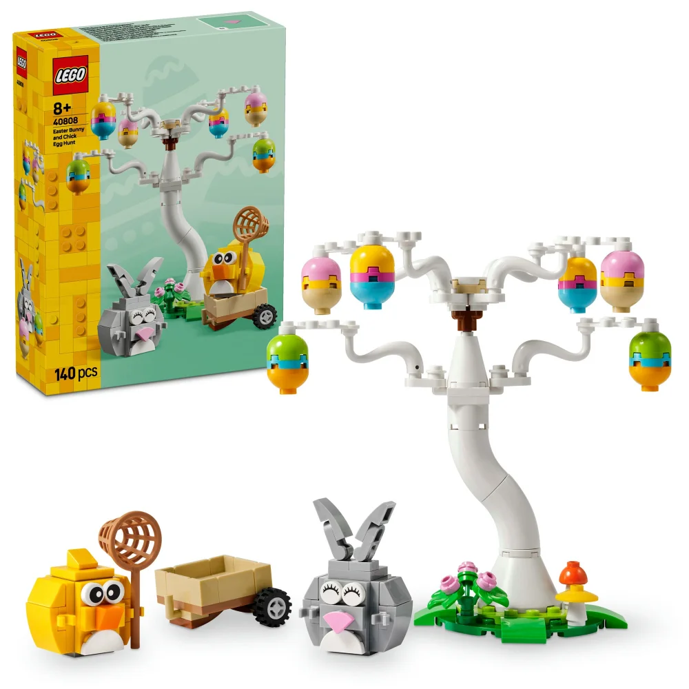 LEGO Easter Bunny and Chick Egg Hunt Animal Toy 40808 Image 1