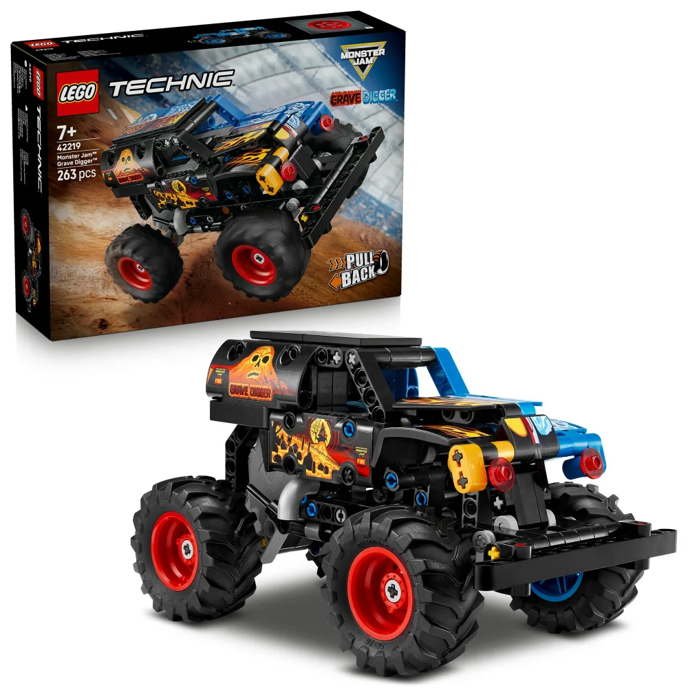 LEGO Technic Monster Jam Grave Digger Fire and Ice 42219 Image 1