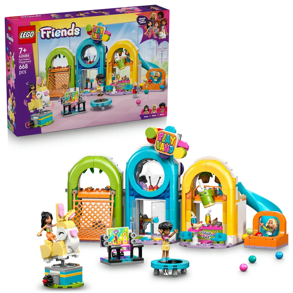 LEGO Friends Fun Indoor Playground Toy with Mini Dolls 42686 Image 1