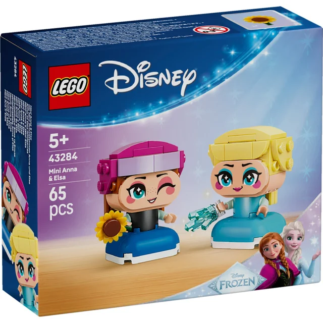 LEGO ǀ Disney Frozen Mini Anna & Elsa Building Toys 43284