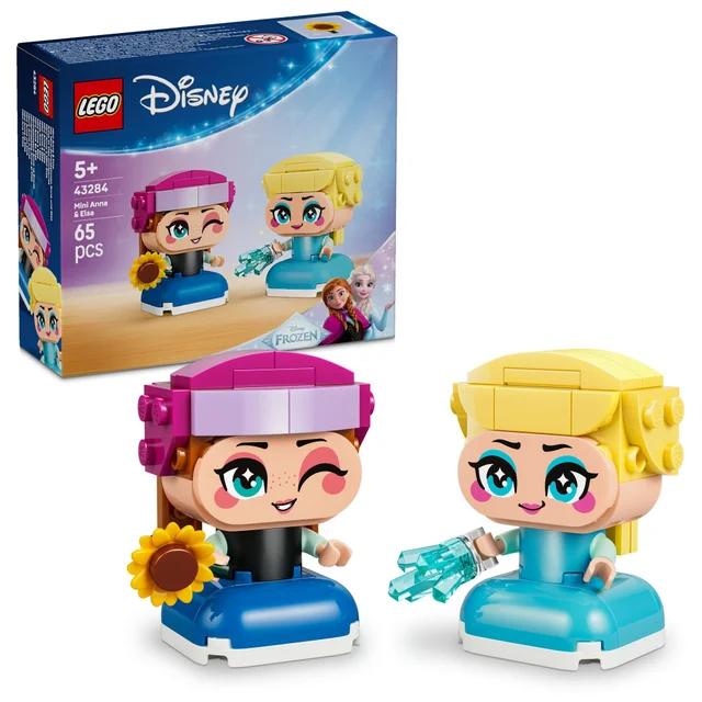 LEGO ǀ Disney Frozen Mini Anna & Elsa Building Toys 43284