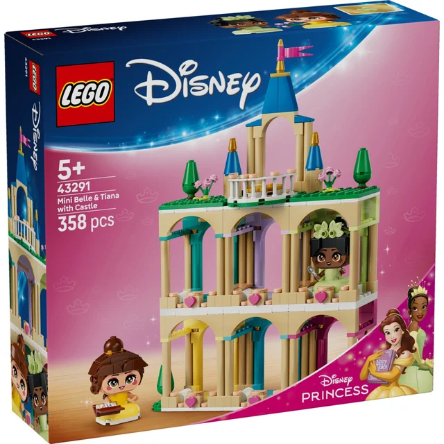 LEGO ǀ Disney Princess Mini Belle & Tiana with Castle 43291