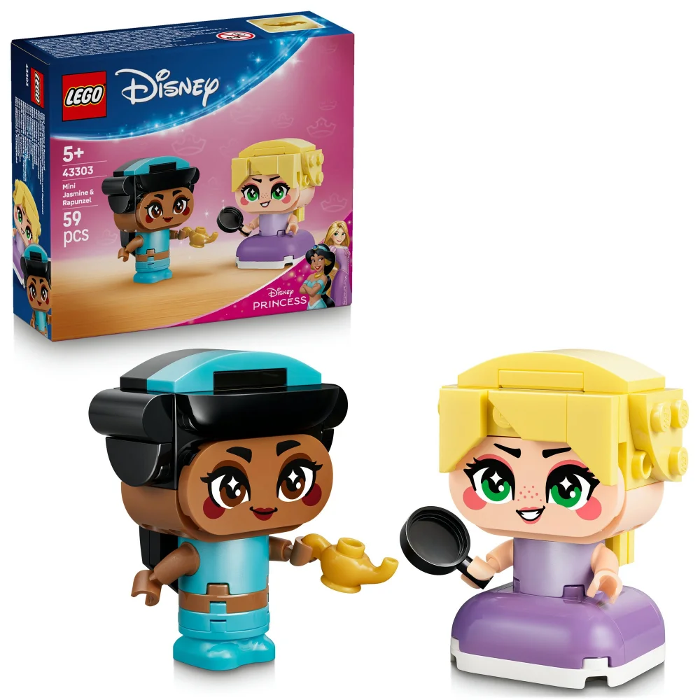 LEGO ǀ Disney Princess Mini Jasmine & Rapunzel Figures 43303 Image 1