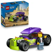 LEGO City Hot Rod Race Car Building Toy and Minifigure 60485 - undefined undefined