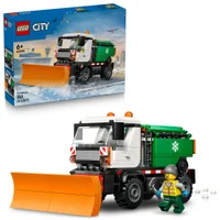 LEGO City Snowplough Truck Toy Vehicle with Minifigure 60490