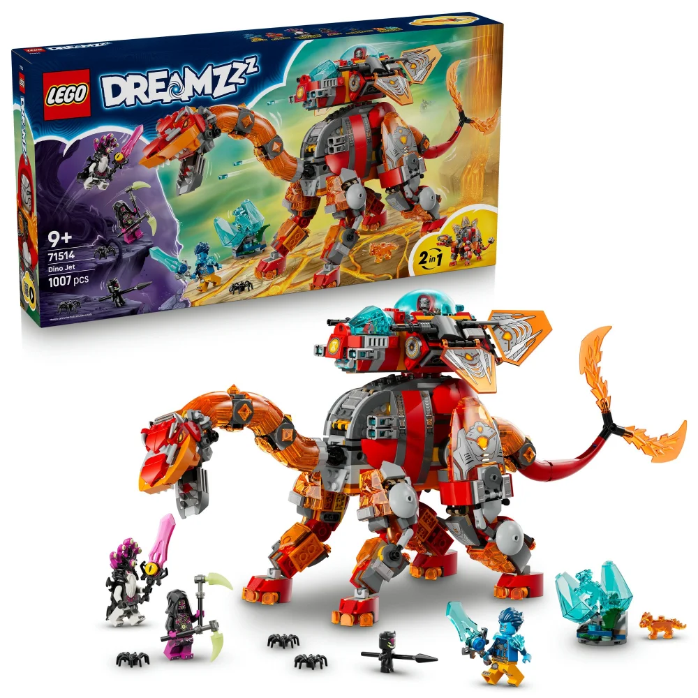 LEGO DREAMZzz 2in1 Dino Jet Dinosaur Building Toy 71514 Image 1