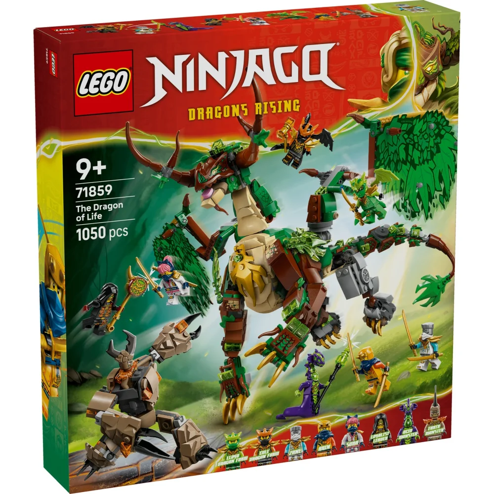 LEGO NINJAGO The Dragon of Life Figure Ninja Toy 71859 Image 1