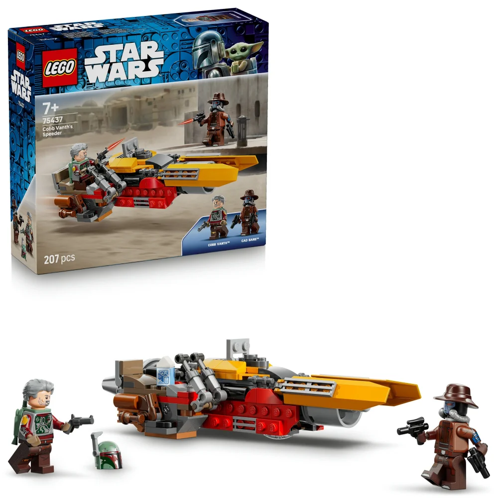 LEGO Star Wars Cobb Vanth’s Speeder Toy for Kids 75437 Image 1