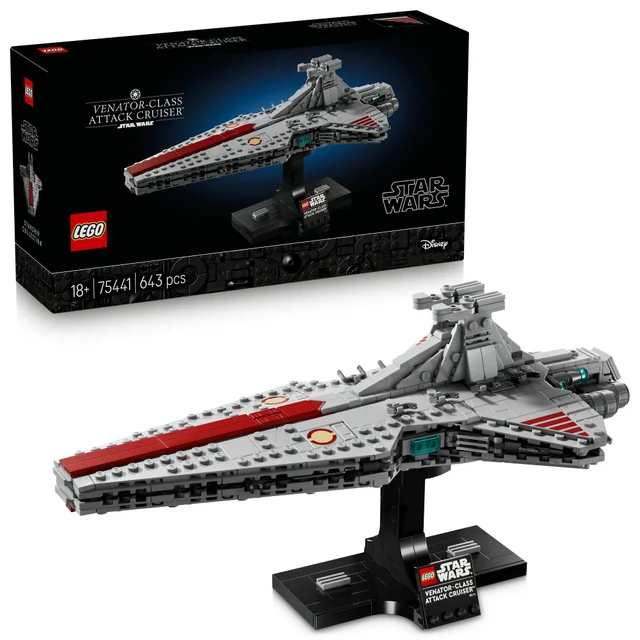 LEGO Star Wars Venator-Class Attack Cruiser Model Kit 75441