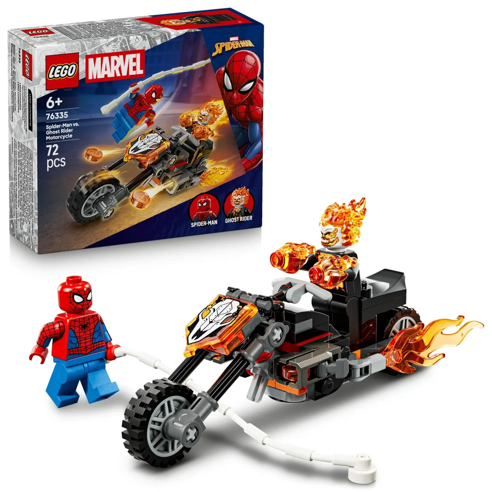 LEGO ǀ Marvel Spider-Man vs. Ghost Rider Motorcycle 76335 Image 1