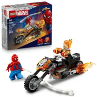 LEGO ǀ Marvel Spider-Man vs. Ghost Rider Motorcycle 76335