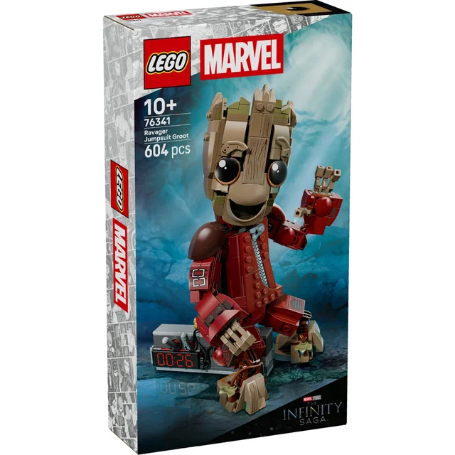 LEGO ǀ Marvel Ravager Jumpsuit Groot Building Toy 76341