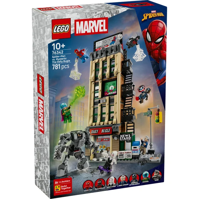 LEGO ǀ Marvel Spider-Man vs. Mysterio: The Daily Bugle 76342