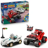 LEGO Sonic the Hedgehog Silver’s Car vs. Knuckles’ Monster Truck 77118