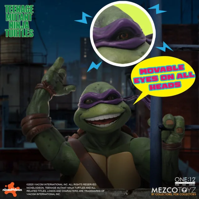 TMNT 1990 MOVIE ONE:12 COLLECTIVE BOX SET - TEENAGE MUTANT NINJA TURTLES