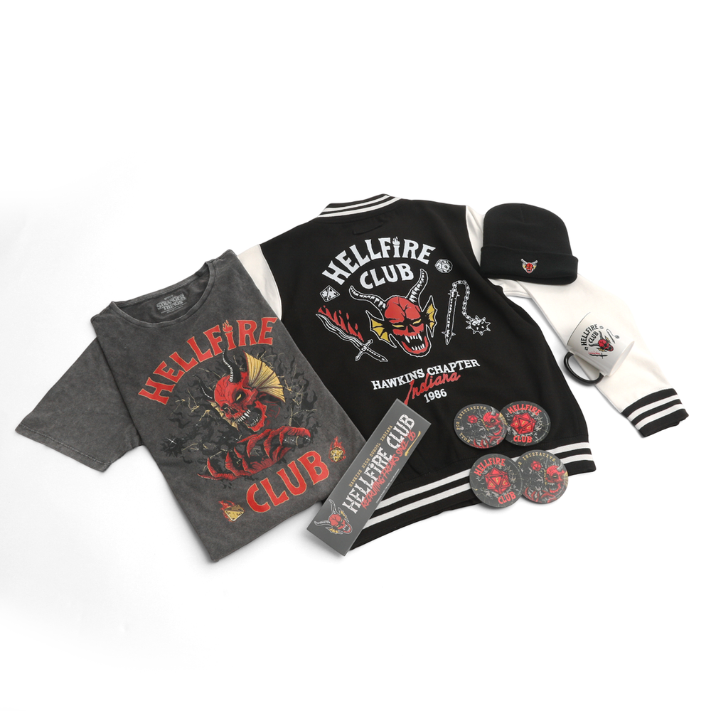 Stranger Things Limited Edition Hellfire Collector's Box - M Stranger Things Limited Edition Hellfire Collector's Box - M