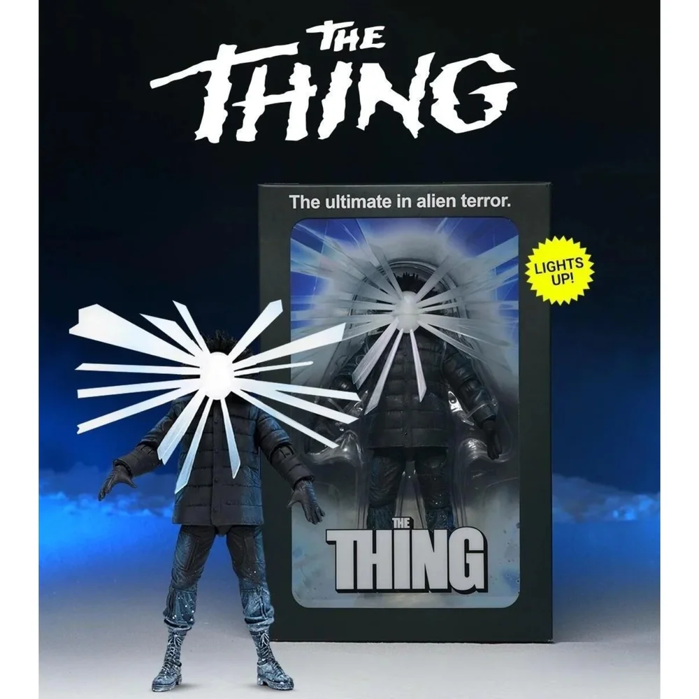 THE THING NECA POSTER SERIES 7 INCH SCALE ACTION FIGURE - WITH LED LIGHT-UP FUNCTION Image 1