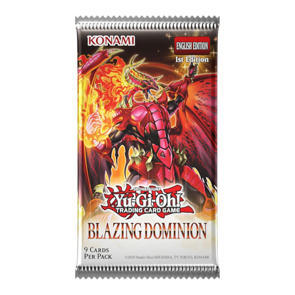 Yu-Gi-Oh! TCG Blazing Dominion Booster Pack CDU | Zavvi UK Yu-Gi-Oh! TCG Blazing Dominion Booster Pack CDU | Zavvi UK