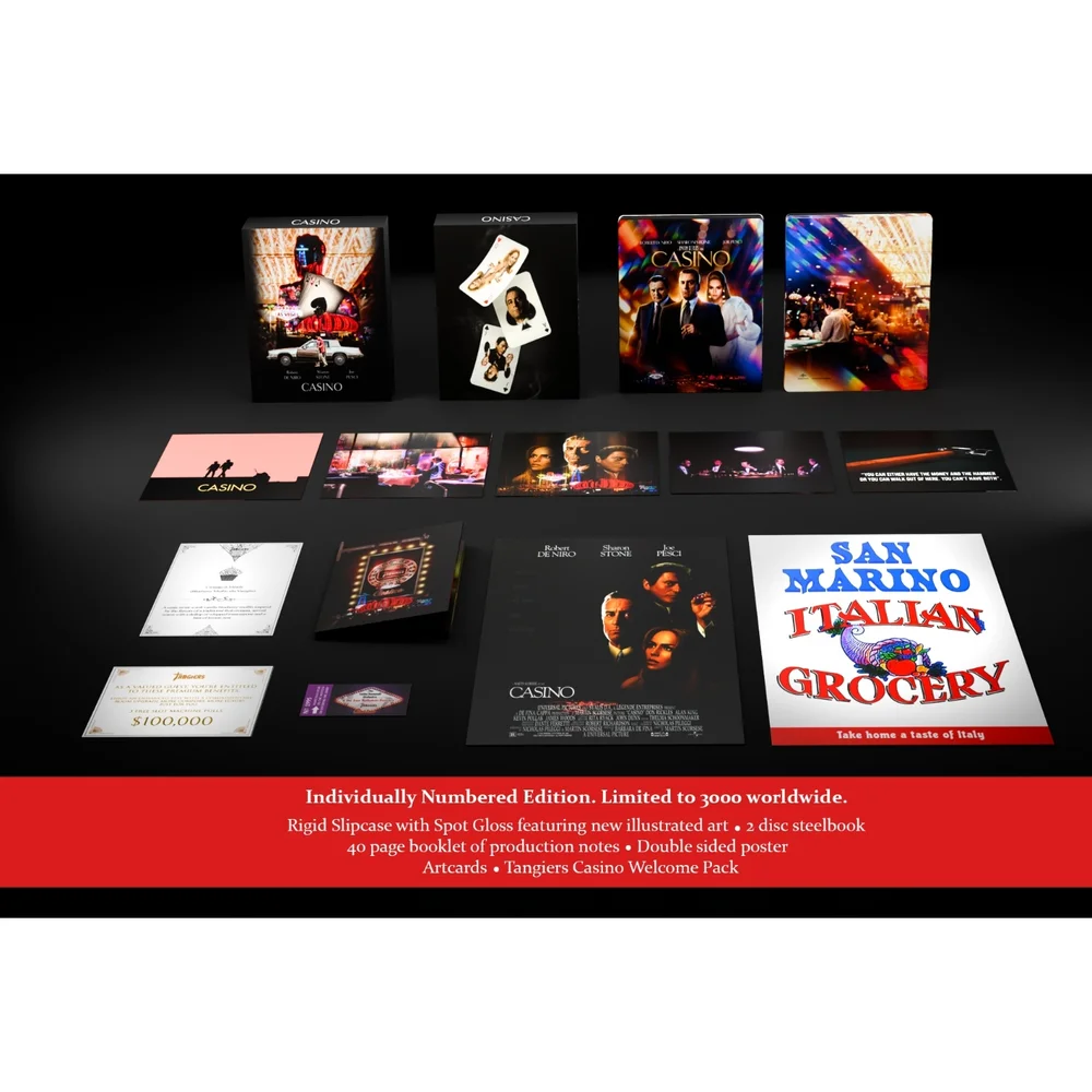 Casino Ultimate Collector’s Edition 4K Ultra HD & Blu-Ray Steelbook Image 1
