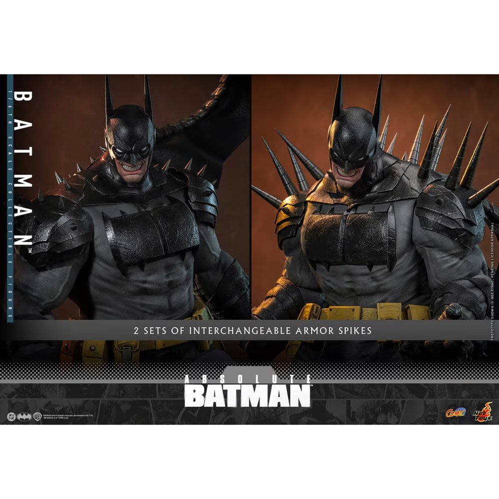 Hot Toys 1/6 Batman - Absolute Batman Figure | Zavvi UK Hot Toys 1/6 Batman - Absolute Batman Figure | Zavvi UK