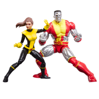 Hasbro Marvel Legends Series X-Men Kitty Pryde & Marvel’s Colossus, Two 6" Action Figures