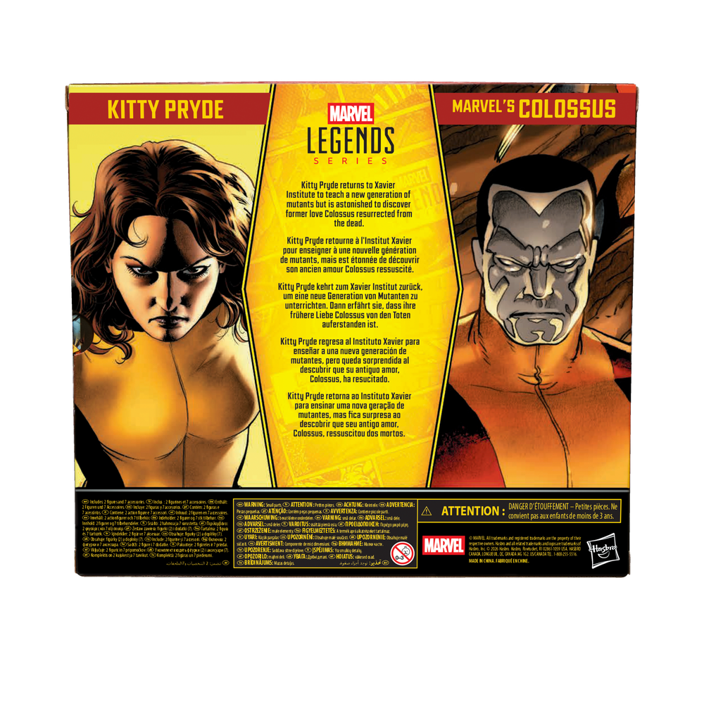 Hasbro Marvel Legends Series X-Men Kitty Pryde & Marvel's Colossus Hasbro Marvel Legends Series X-Men Kitty Pryde & Marvel's Colossus