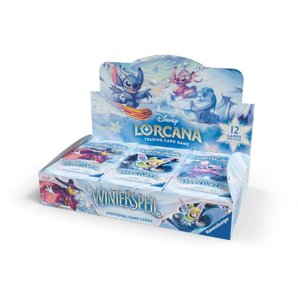 Disney Lorcana Trading Card Game Winterspell Booster Box (24 Packs) Image 1