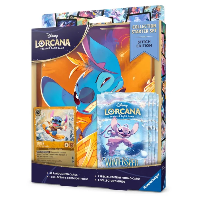Disney Lorcana Trading Card Game Winterspell Collection Starter Set