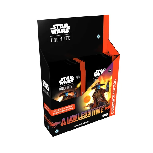 Star Wars: Unlimited A Lawless Time Carbonite Booster Display (12 Packs)