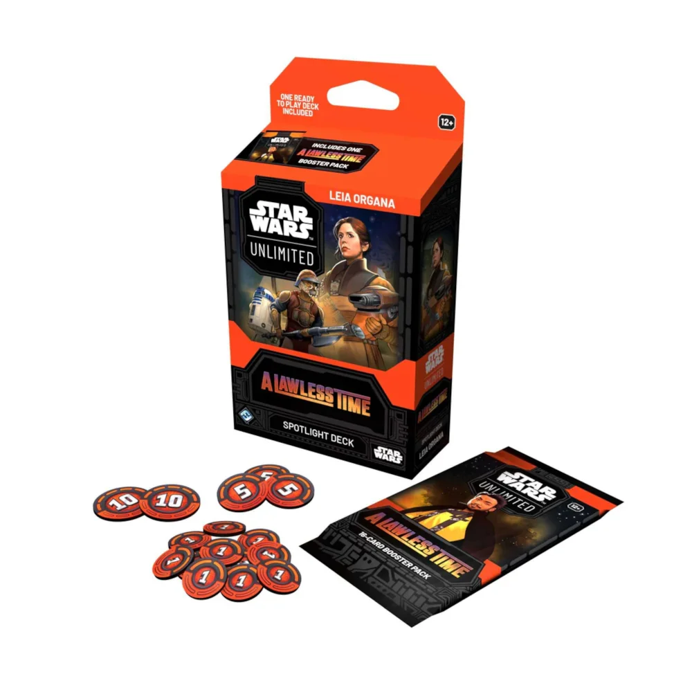 Star Wars: Unlimited A Lawless Time Leia Spotlight Deck Image 1