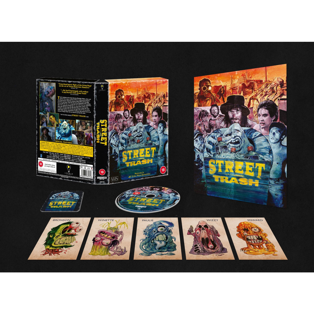 Street Trash 4K Ultra HD Limited Collector's Edition VHS Box Image 1