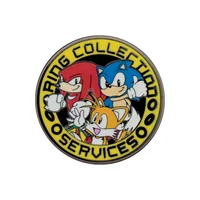 Sonic The Hedgehog – Sonic, Tails, and Knuckles Pin Badge - undefined undefined