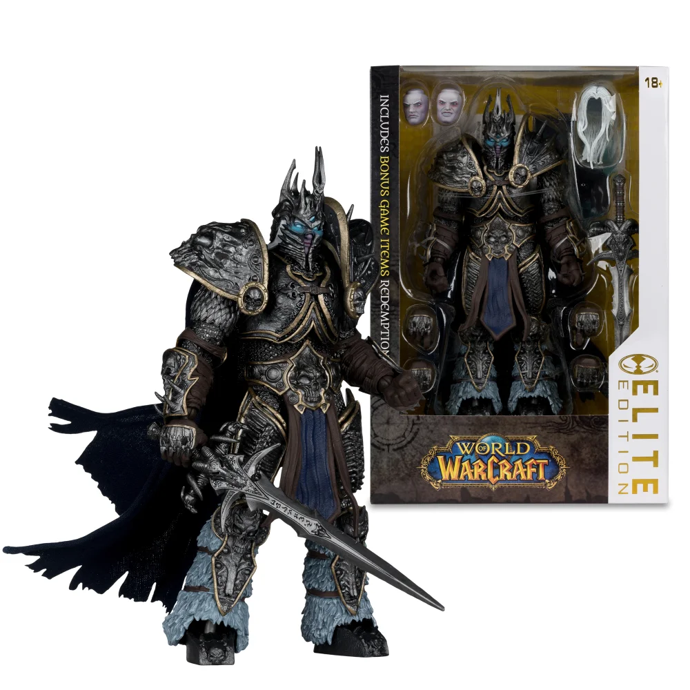World of Warcraft The Lich King 7in Deluxe Action Figure McFarlane Elite Edition #9 Image 1