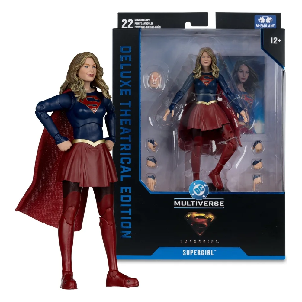 McFarlane DC Theatrical Deluxe Supergirl TV 2015 7" Action Figure Image 1