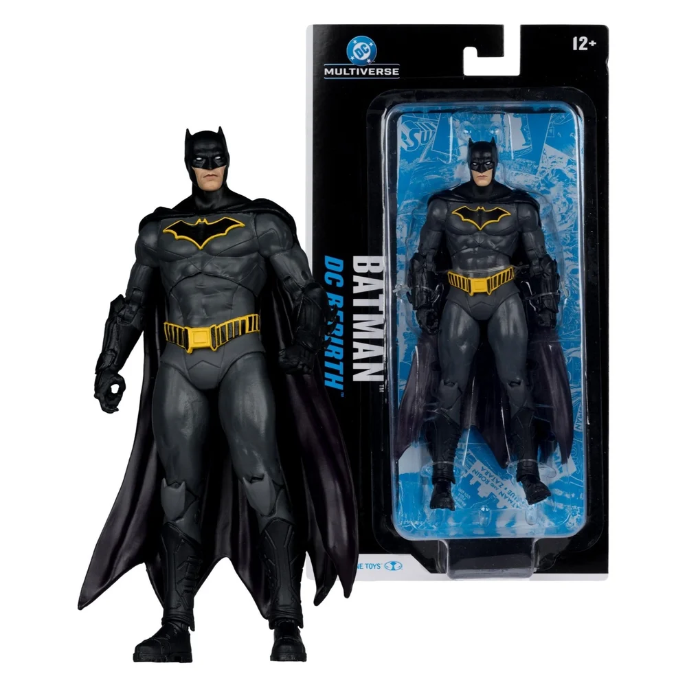McFarlane DC Multiverse Batman Rebirth Blister Card 7" Action Figure Image 1