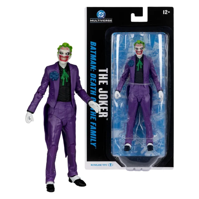 McFarlane DC Multiverse The Joker Death Of The Family Blister Card 7" Action Figure