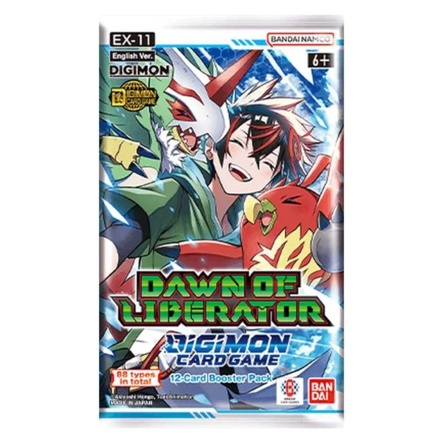 Digimon Card Game: Extra Booster Box Dawn Of Liberator (24 Packs)