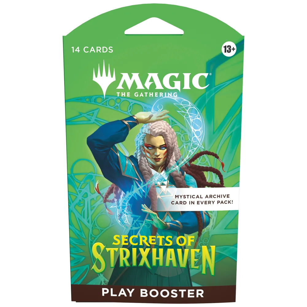 Magic: The Gathering Secrets of Strixhaven - Play Booster (1 Pack of 14 Cards) Image 1