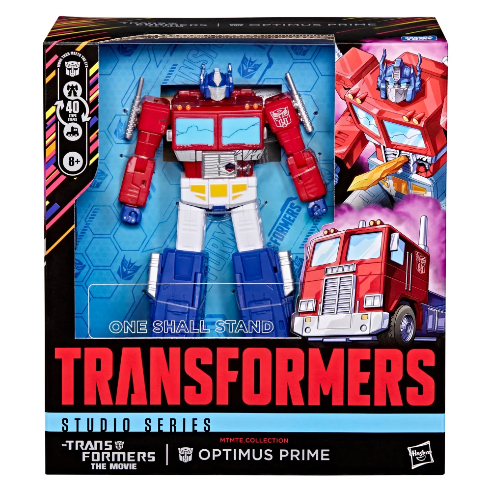 Hasbro Transformers Studio Series The Transformers: The Movie 7.25-Inch Optimus Prime Figure, 8+ Image 1